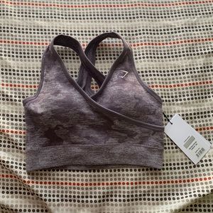 Gymshark Camo Seamless Sports Bra